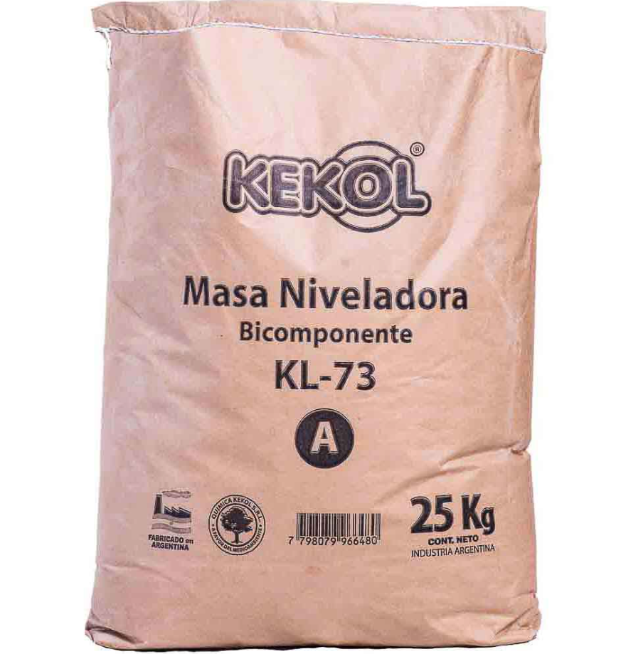 KL-73.35 Masa Niveladora Bicomponente P/Superficies Cementicias 35kg