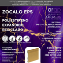 ZOCALO ATRIM EXTRA LINE 2320 EPS PLASTICO BLANCO 10CM - 15x100x2,5mts
