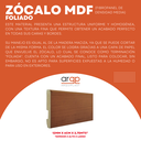 SPECTS ZOCALO FOLIADO CEREZO