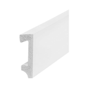 COM ZOCALO EPS PLASTICO BLANCO RECTO 7CM - 15x70x2,45mts