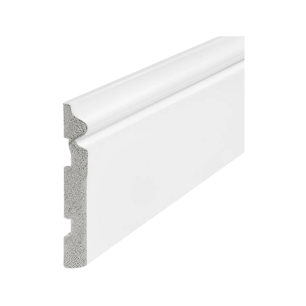 CM ZOCALO EPS PLASTICO BLANCO PECHO PALOMA 10CM - 11x100x2,45mts