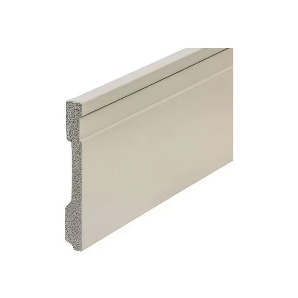 CM ZOCALO EPS PLASTICO BEIGE ACANALADO 10CM - 12x100x2,45mts