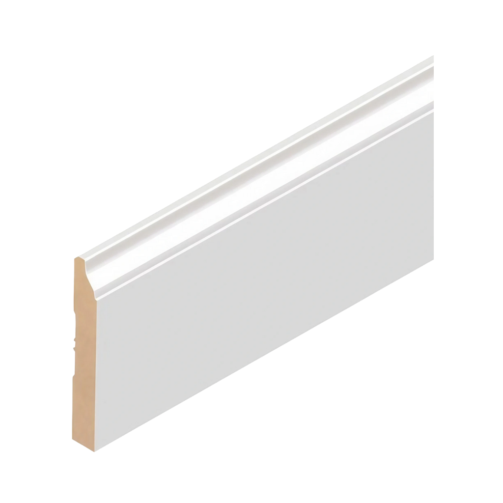 766 ZOCALO PZ-126 MDF PREPINTADO BLANCO 12,6CM - 15x126x2,75mts