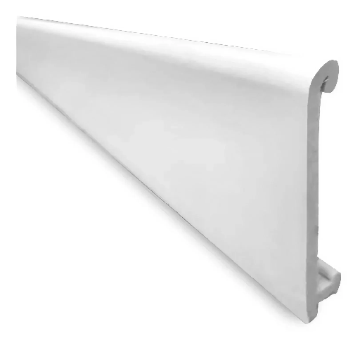 ZOCALO ARQUIFLEX ARQ80 PVC PLASTICO BLANCO 8CM - 12x80x2mts