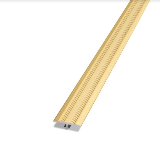 2252 ALUMINIO PERFIL T 3mm x 2m ORO MATE