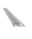 919 PVC PROT. ESCALON 10x18mm x 2,5m GRIS CLARO