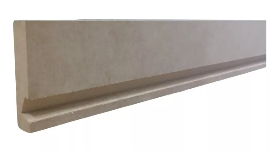 AGR AZ60LED ZOCALO LED MDF CRUDO 12x60x2,6mts