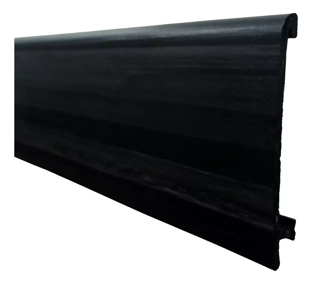 ZOCALO ARQUIFLEX ARQ80NEG PVC PLASTICO NEGRO TEXTURADO 8CM - 12x80x2mts