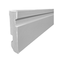 6566 ZOCALO ZM-70 MDF FOLIADO CON BUÑA BLANCO 7CM - 15x70x2,75mts