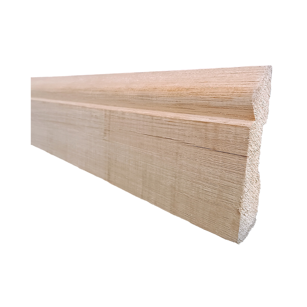 EFL Zócalos de Madera Maciza Eucalipto 1 ra 3/4 x 4 MOLDURADO