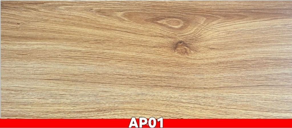 RV AP01 Piso Melaminico LAMINADOS 9,50x196X1216 mm | AC5 | Rectificado |cajas de 2,3834 m2 |Con Manta IXPE 1,50 mm AP01