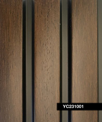 ALLC REVESTIMIENTO WALL PANEL EPS 12x120x2700mm (x Tabla 0.32m²) COD: YC231001 CHOCOLATE-NEGRO