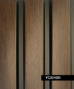 ALLC REVESTIMIENTO WALL PANEL EPS 12x120x2700mm (x Tabla 0.32m²) COD: YC231001 CHOCOLATE-NEGRO