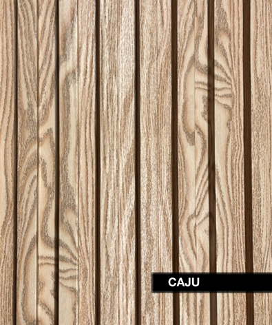 ALLC REVESTIMIENTO WALL PANEL WPC  24x168x2700mm (x Tabla 0.43m²) CAJU