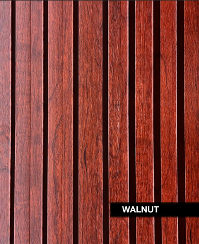 ALLC REVESTIMIENTO WALL PANEL WPC  24x168x2700mm (x Tabla 0.43m²) WALNUT