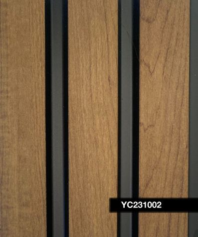 ALLC REVESTIMIENTO WALL PANEL EPS 12x120x2700mm (x Tabla 0.32m²) COD: YC231002 ROBLE-NEGRO