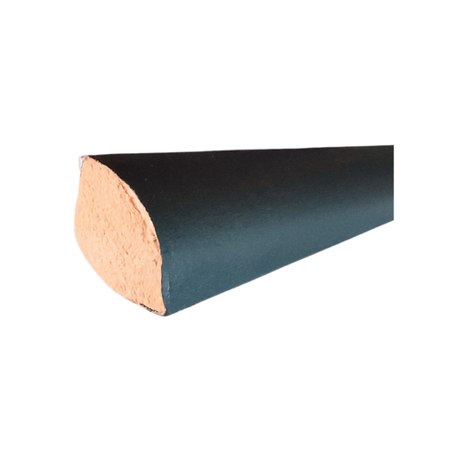 [15101515] AGR Cuarta Caña MDF Foliado NEGRO 15x15mm Tira 2.60m