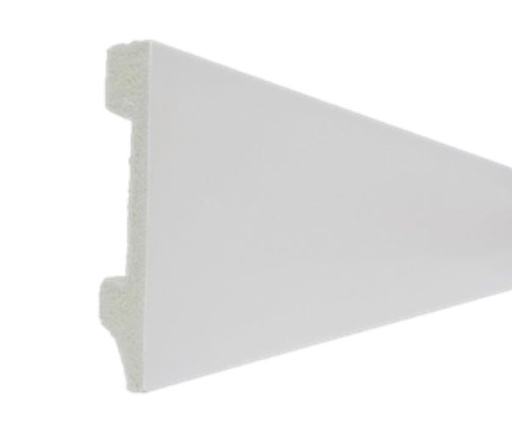 [ZORECTOPL100] ZOCALO EPS RECTO 15x100x2400mm BLANCO TOP LINE 100