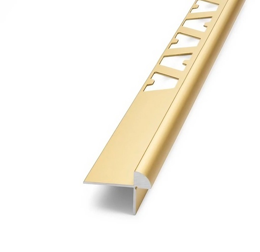 [2261] 2261 ALUMINIO PERFIL STEP 5mm x 2m ORO MATE