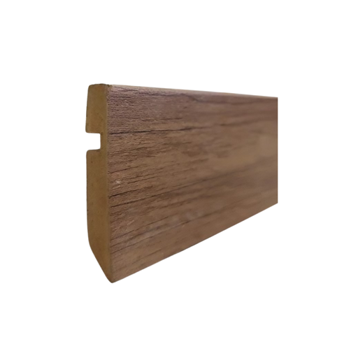 [ZOFOREC1260NO] AGR Zócalo de 12x60 mm RECTO MDF FOLIADO NOGAL