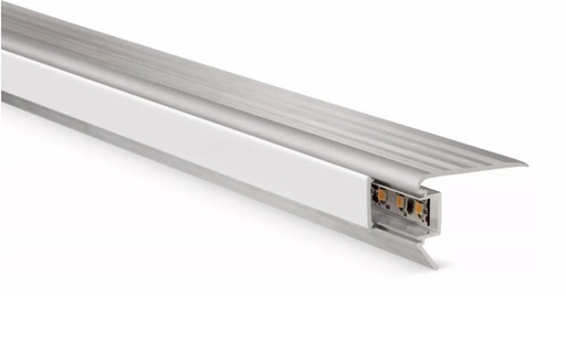 [3935] 3935 LUMIERE NARIZ ESC. LED 30x45mm x2,5m CROMO MATE