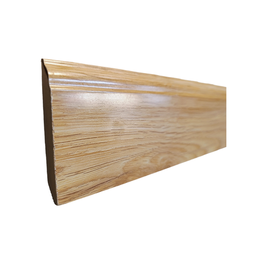 [ZOK1016] ZOCALO MDF FOLIADO 15x80mm CLASS HOME ZOK1016 ROBLE CLARO Tira 2.44m